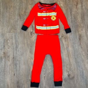 Old Navy Firefighter Pajama Toddler 3T